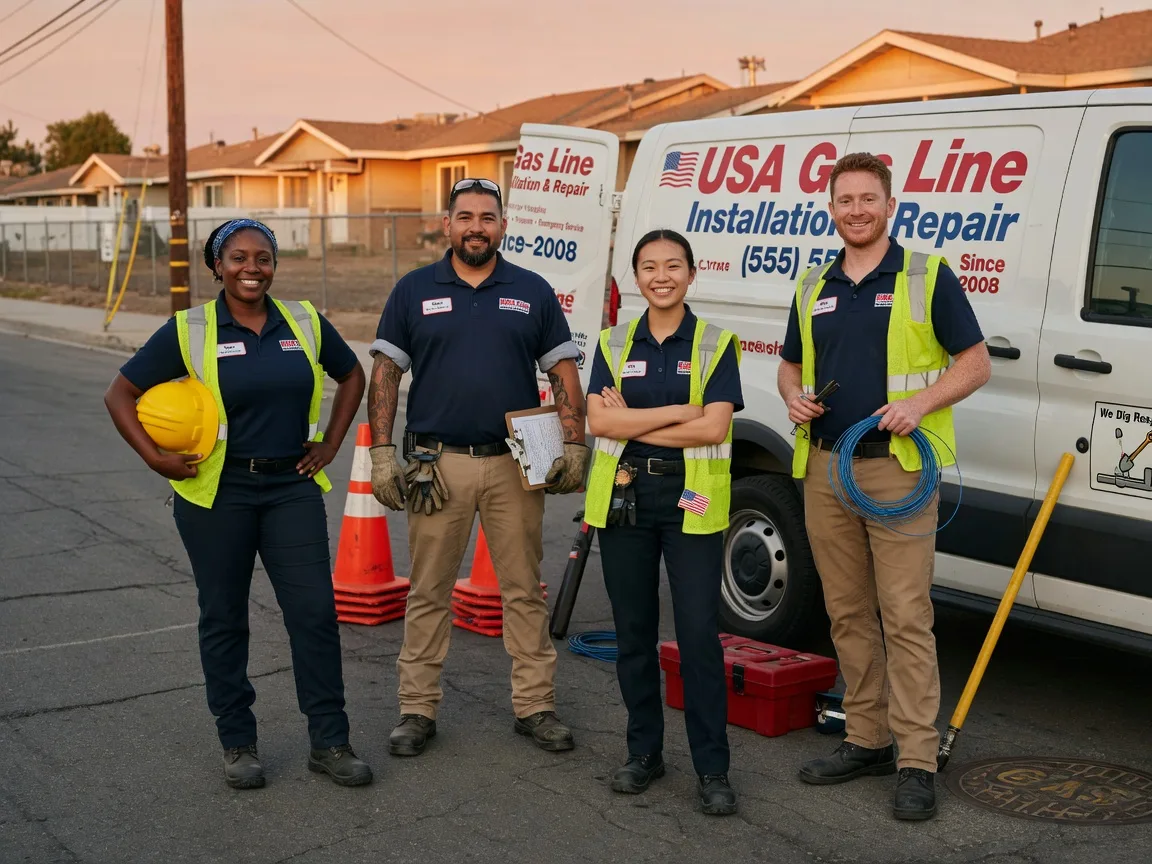 Gas Line Installation company in Morgan, VT